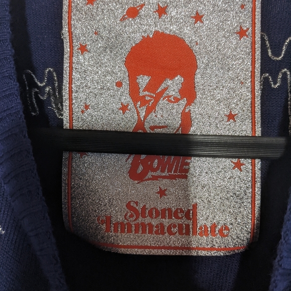 NWT david bowie major tom sweater - Picture 2 of 3